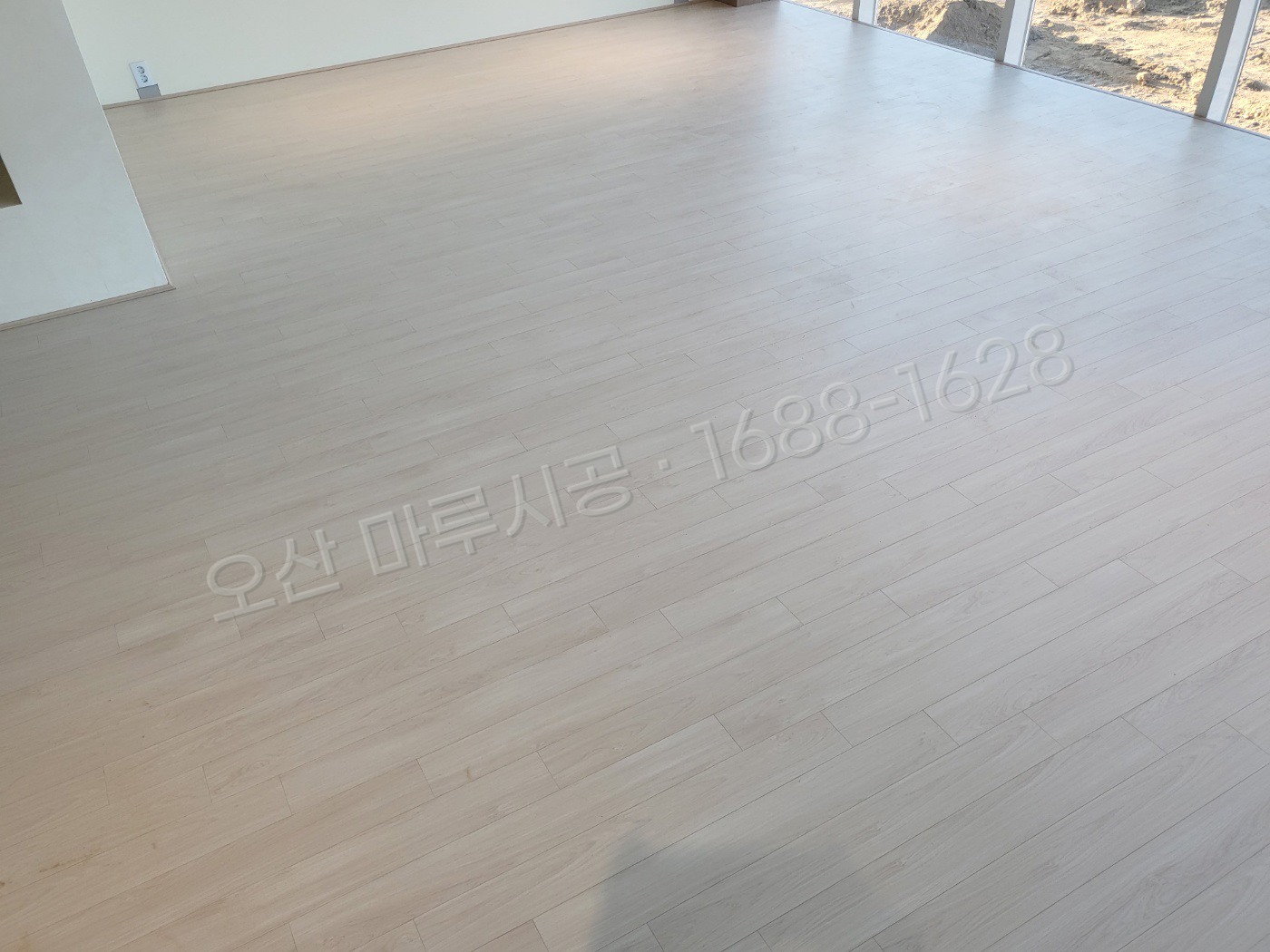 탑동 바닥공사 마루시공업체 시공 후
