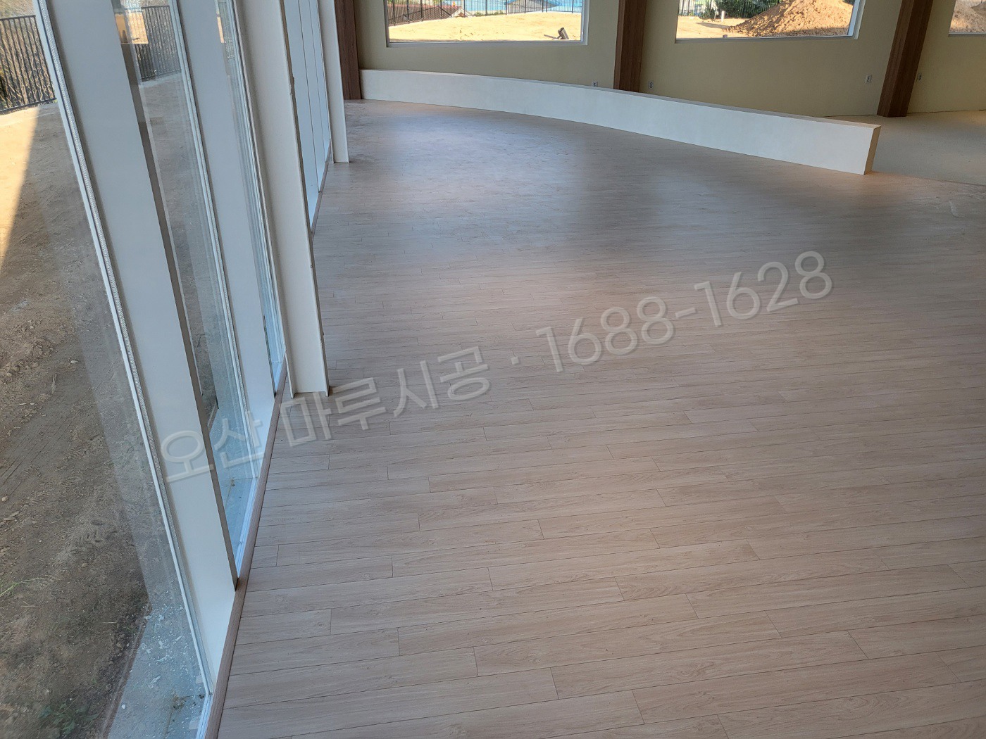 탑동 바닥공사 마루시공업체 시공 후